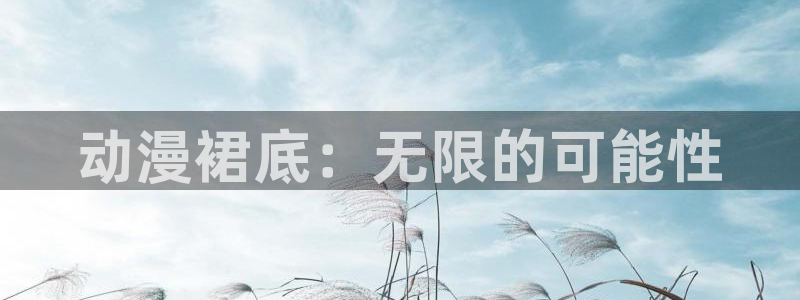 age动漫官网正版：动漫裙底：无限的可能性